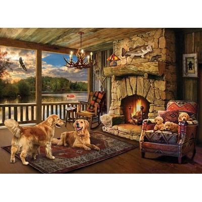 Cobble Hill Lakeside Cabin 1000 dielov