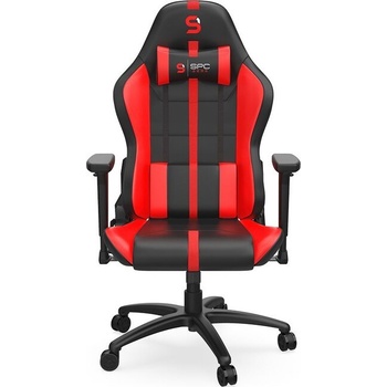 SPC Gear SR400 RD imitace kůže černočervená SPG101