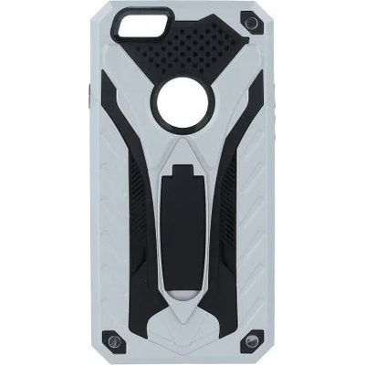 Samsung Силиконов калъф кейс за Samsung J6 Plus противоударен със стойка сив