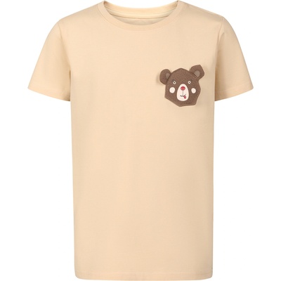 NAX Детска памучна тениска nax NAX OMESO семолина NAX | Zhalt | Момичешки | 140/146