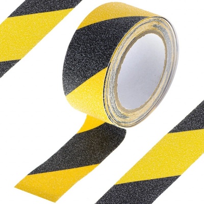 HomePRO Protišmyková páska 5 m x 5 cm čiernožltá