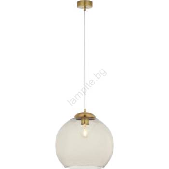 JUPITER 1833 - ASTI - Полилей на въже ASTI 1xE27/60W/230V златна (10701833)