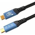 PremiumCord USB4 Version2.0 80Gbps 16K@60Hz 240W Thunderbolt 3 to 4 cable 0.8m