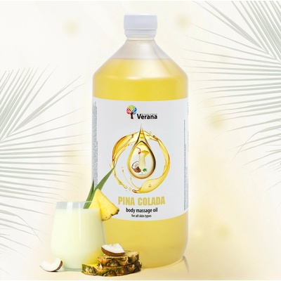 Verana masážny olej Piňa Colada 1000 ml