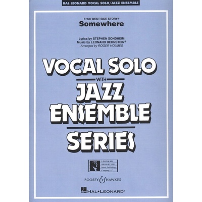 Somewhere West Side Story vocal solo with jazz ensemble partitura + party – Hledejceny.cz