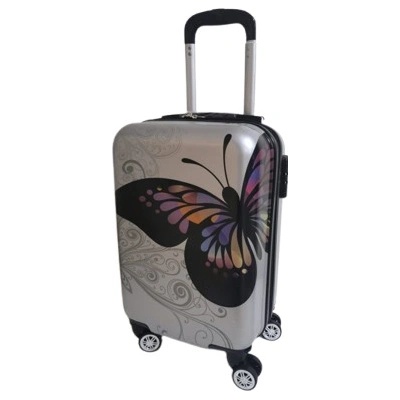 DZL kufr Motýl stříbrný 40l