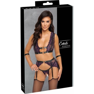 Cottelli Bondage Elegant Floral Bralette Set 2214440