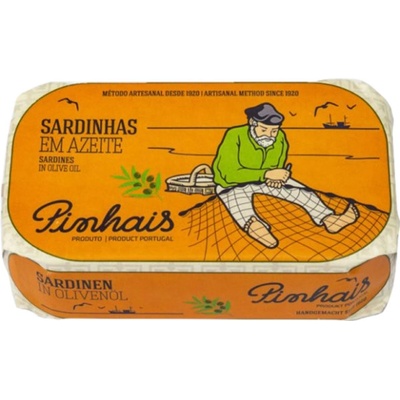 Pinhais Portugalské sardinky v olivovom oleji 125 g