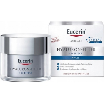 Eucerin Hyaluron-Filler + 3x Effect Noční pleťový krém 50 ml