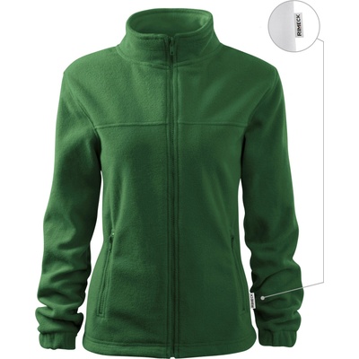Malfini Jacket 280 dámska fleece bunda 50406 fľaškovo zelená