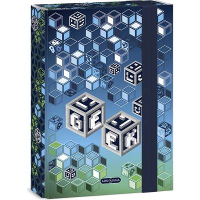 Ars Una Кутия за тетрадки ARS UNA A/5 Geek 5539 (50865390)