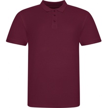 Just Polos pánska polokošeľa JP100 burgundy