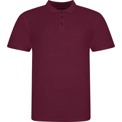 Just Polos pánska polokošeľa JP100 burgundy