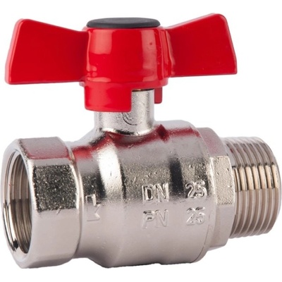 Herz KOHOUT KULOVÝ MODUL - MOTÝL SILUMIN DN 25 MF PN25 1"1222813