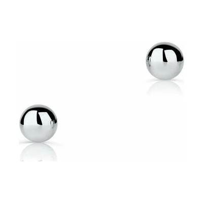 Danfil Náušnice 3738 z bieleho zlata 2 mm