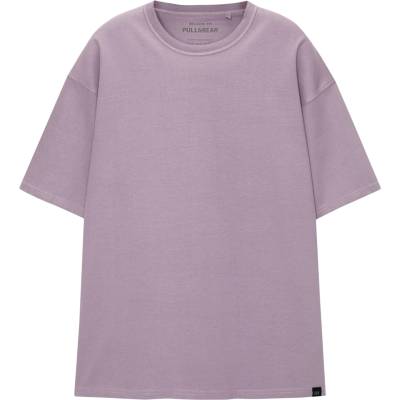 Pull&Bear Тениска лилав, размер XS