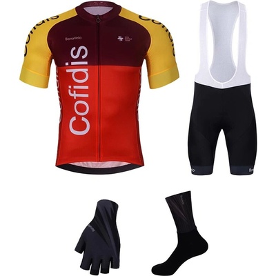 Bonavelo mega set COFIDIS 2025 čierna/červená/oranžová