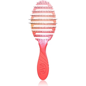 Wet Brush Flex Dry Четка за коса за по-лесно разресване на косата Coral ombre
