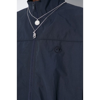 Ambush Яке AMBUSH Nylon Track Jacket в тъмносиньо преходен модел с уголемена кройка BMEA002S24FAB (BMEA002S24FAB0014646)