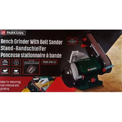 PARKSIDE® PONCEUSE À bande et meuleuse d'établi »PSBS 240 C2«, 240 W PARKSIDE® PONCEUSE À bande et meuleuse d'établi »PSBS 240 C2«, 240 W