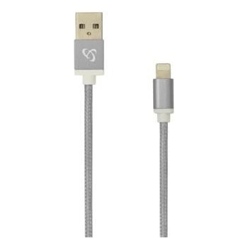 Sbox IPH7-RG iPhone/8pin M/M 1,5m blistr šedý