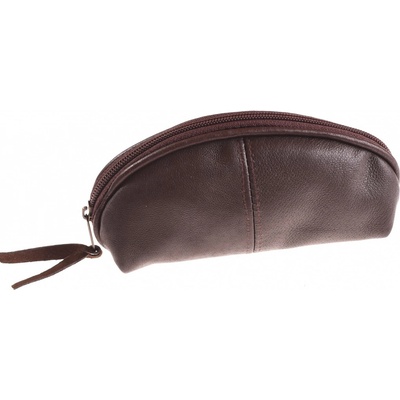 kožené pouzdro na brýle hnědé 40924 hnědá – Zboží Dáma