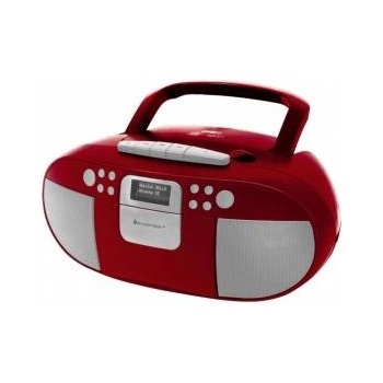 soundmaster Boombox soundmaster scd7800ro dab+/fm-rds, cd/cd-r/rw/mp3, usb, bt cassette aux-in