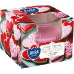 BISPOL Ароматна свещ в чаша Bispol Aura - Vanilla Cookies, 80 g (sn69-436)
