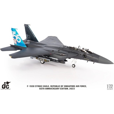 JC Wings F-15SG Strike Eagle RSAF Paya Lebar AB Singapore RSAF 55th Anniversary 2023 1:72
