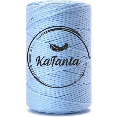 Macrame příze KaFanta PREMIUM 3mm/100m - baby blue