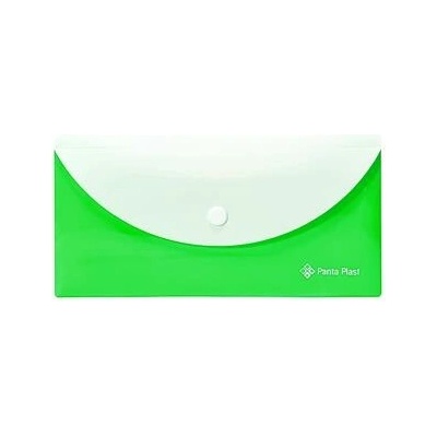 PANTA PLAST Obal na patent 250 x 140 mm s dvomi vreckami, neónovo zelená
