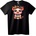 NOONEBRAND Тениска Сладко Прасе 'Всичко е Наред' - 5XL, Black