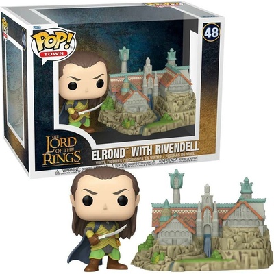 Funko Pop! 1747 The Lord Of The Rings Elrond With Rivendell