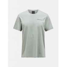 Peak Performance TRIČKO M EXPLORE LOGO TEE LIMIT GREEN