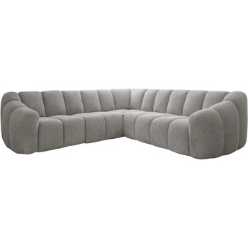 Miuform Светлосив ъглов диван Shell - Miuform (2545TA11)