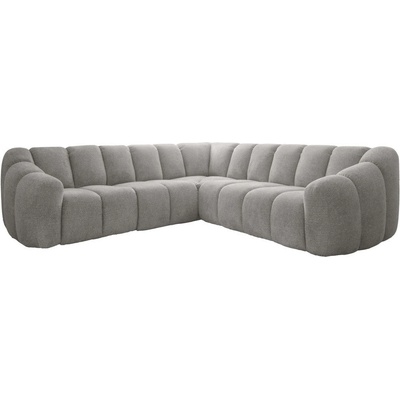 Miuform Светлосив ъглов диван Shell - Miuform (2545TA11)