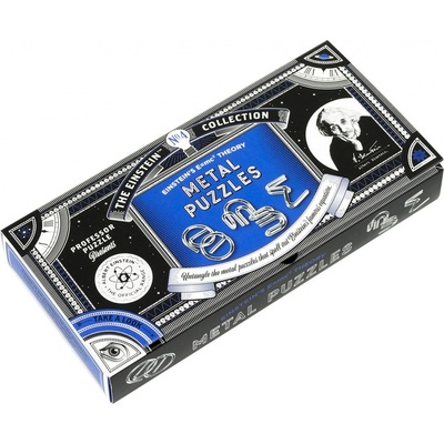 Professor Puzzle Hlavolam Albert Einstein č.4: Metal Puzzles