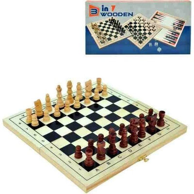 Sada hier šach, dáma a Backgammon