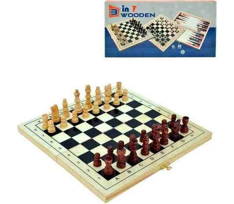 Sada hier šach, dáma a Backgammon