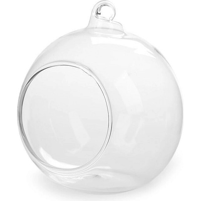 Skleněná koule Ø8 cm aerárium transparent 1 ks