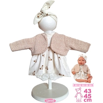 Llorens M844-010 obleček pro miminko New Born 43-45 cm