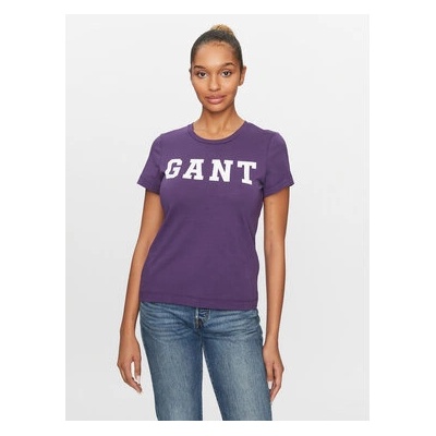 Gant Тишърт Reg Graphic Ss 4200741 Виолетов Regular Fit (Reg Graphic Ss 4200741)