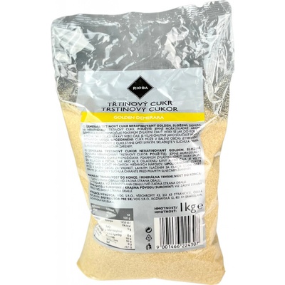 Rioba Golden Demerara třtinový cukr, 1kg