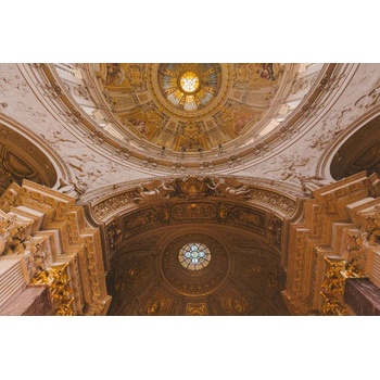 DIMEX ART s. r. o Флизелинов фототапет таван на берлинската катедрала 375 x 250 см
