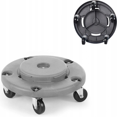 Hendi Vozík na kontejner kontejner 120 l, AmerBox, pro 691038, Světle šedá, 691076