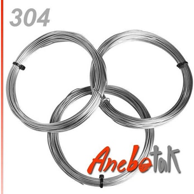 Nerezový drát 304 měkký, 0,4 mm, svitek 10 m – Zboží Dáma