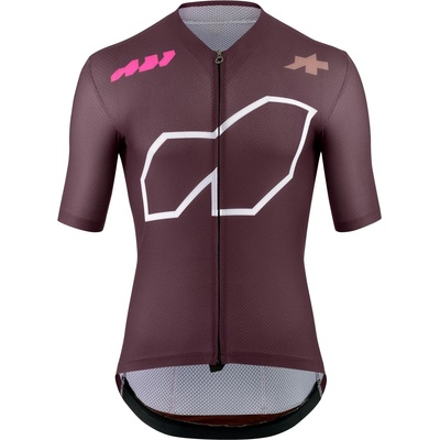ASSOS Мъжка фланелка с къс ръкав за колоездене ASSOS Equipe R Jersey We Are The A Cycling jersey - Panic Red (056-3996-0212)
