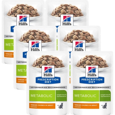 HILL'S PD Prescription Diet Feline Metabolic 6x85 g