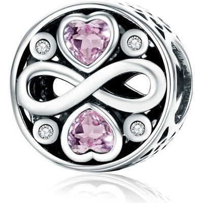 P&J Jewellery Stříbrný přívěsek Láska navždy SB62