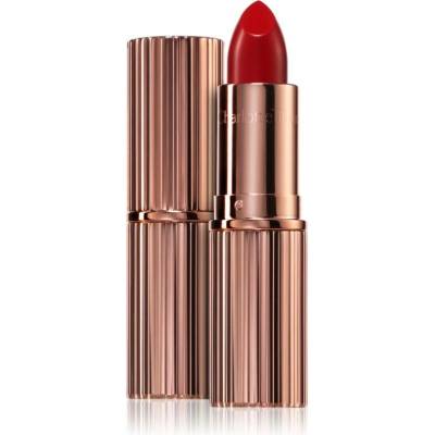 Charlotte Tilbury K,I,S,S,I,N,G krémová rtěnka se saténovým finišem So Red 3,5 g
